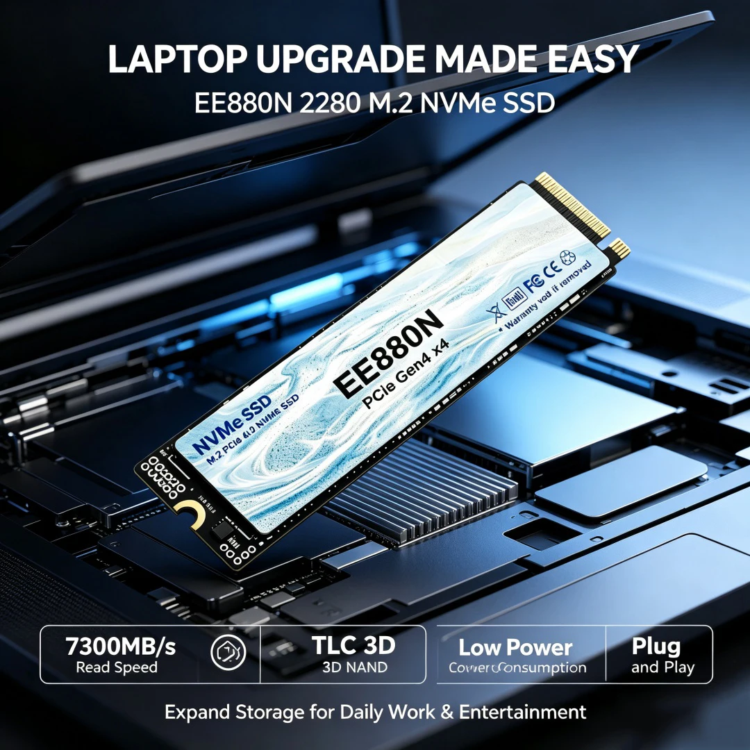 EE880N M.2 2280 PCIe 4.0 X4 NV - M.2 Nvme 4Tb Pcie 4.0 Ssd recensie en prijs