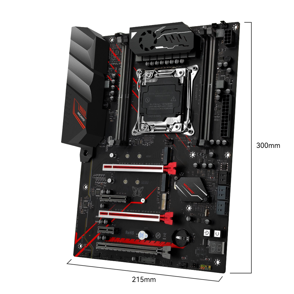 MACHINIST X99 MR9A PRO MAX moe - X99 Dual Cpu Motherboard Combo recensie en prijs
