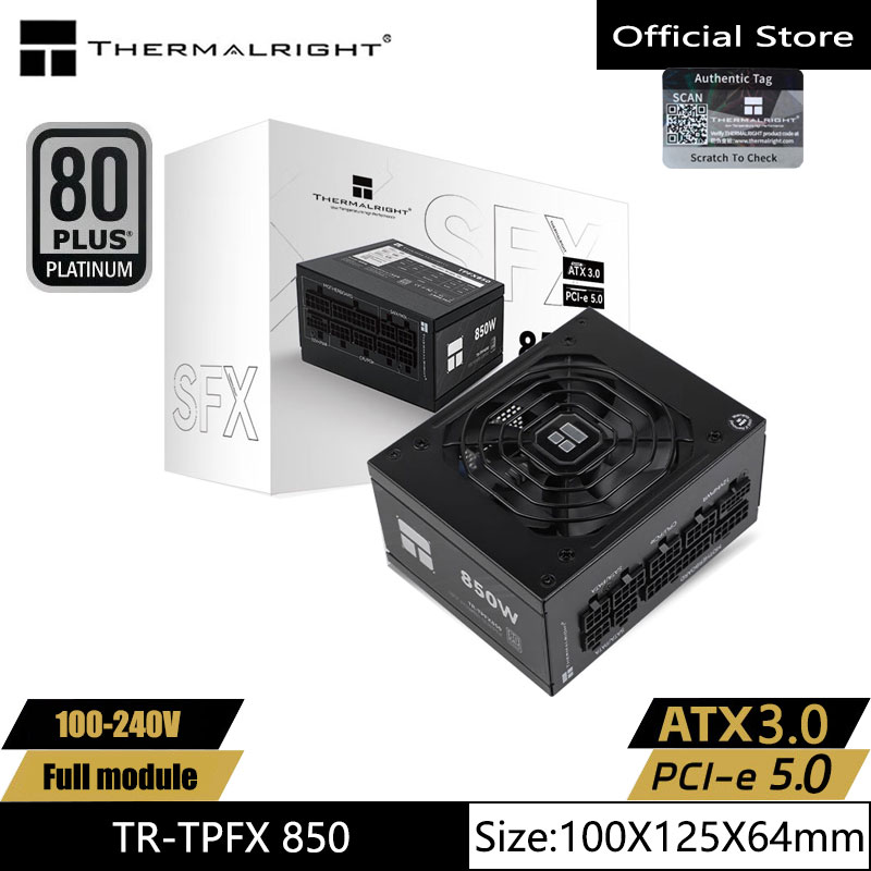 Thermalright TR-TPFX850 comput - Sfx Power Supply 850W Gold recensie en prijs